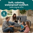 thumbnail image 2 of FurHaven Pet Products Luxury Fur Snuggle Spot Furniture Protector - Gray, One Size, 2 of 9