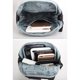 thumbnail image 2 of Bolsa de Lona Retro ANGGREK Para hombre Diagonal Color negro, 2 of 7