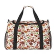 thumbnail image 1 of Balery Cooking Bbq Bolsa de Gimnasio para Mujeres, Bolsa de Viaje con Bolsillo Húmedo, Bolsa de Fin de Semana para Mujeres, Bolsa de Viaje Resistente al Agua, 1 of 7