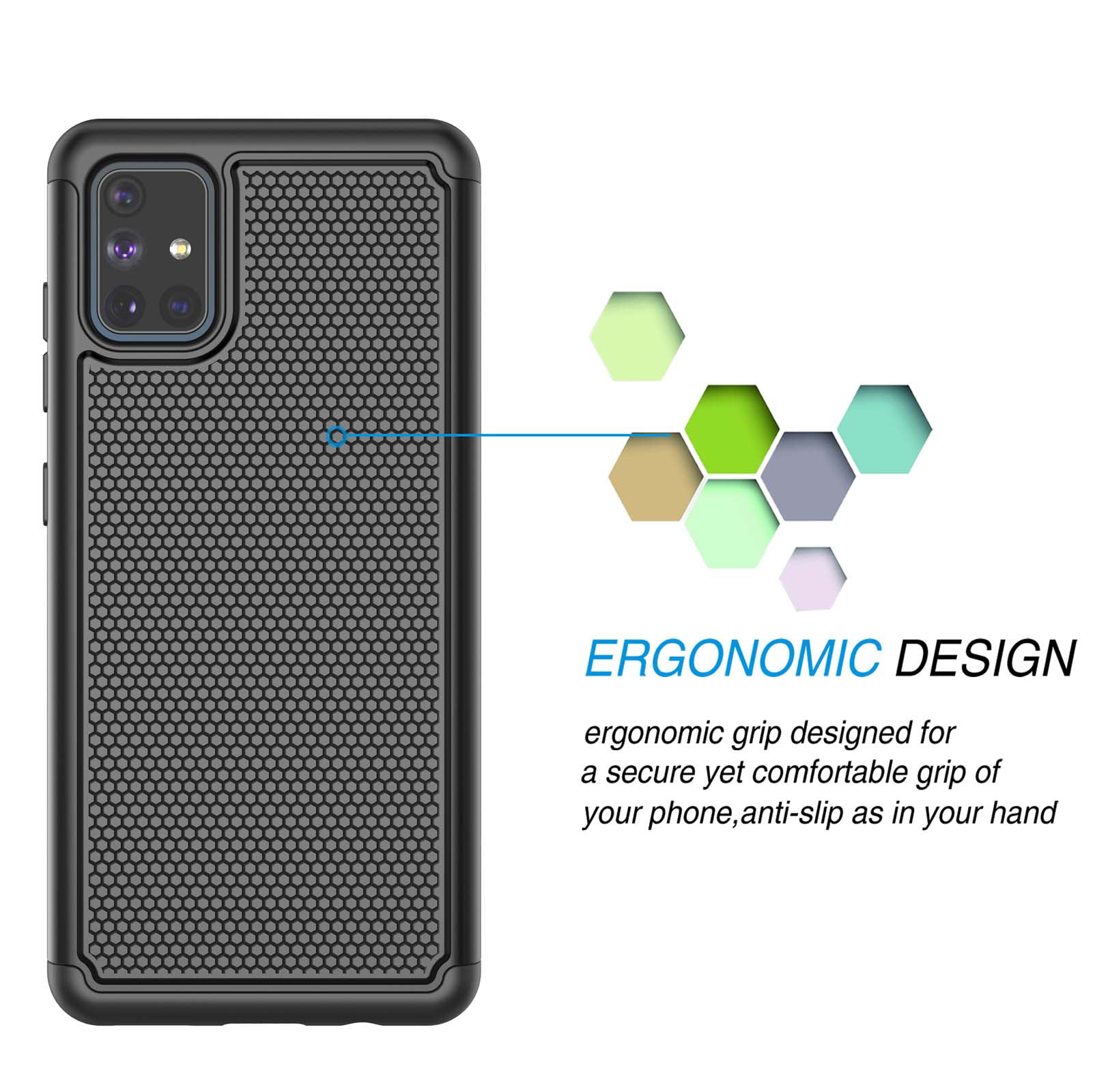  Xioolia Case Compatible with Samsung Galaxy A71 5G