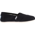 thumbnail image 4 of TOMS Slip-On en Toile pour Femmes, Noir sur Noir, 8 m, 4 of 4