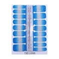 thumbnail image 1 of Pegatinas de uñas de Color sólido con purpurina, pegatinas de uñas con degradado a todo Color, 16 pegatinas/pieza Wmkox8yii  hjk4190, 1 of 1
