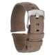 thumbnail image 1 of Rápido Desenganche Auténtico Cuero Reloj Banda 20mm Ancho Flor Vaca Cuero Reloj Correa para Hombres y Mujeres, Gris y Plata Tono, 1 of 8