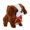 Brown#E, variant on Interactive Robot Dog Toy with Realistic Barking Sounds and Walking Movements, RC Robotic Puppy Pet for Kids, Electronic Companion for Bedroom Decor, Birthday Gift