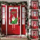 thumbnail image 1 of Navidad Bandera Colgada Tela Banner Decoración Party Prop Cartón Dibujos Impresos Fondos Para Eventos, Grande para Salas de Fiesta, Resistente, Impermeable, Fácil Montaje, Ideal para Tiendas y, 1 of 8