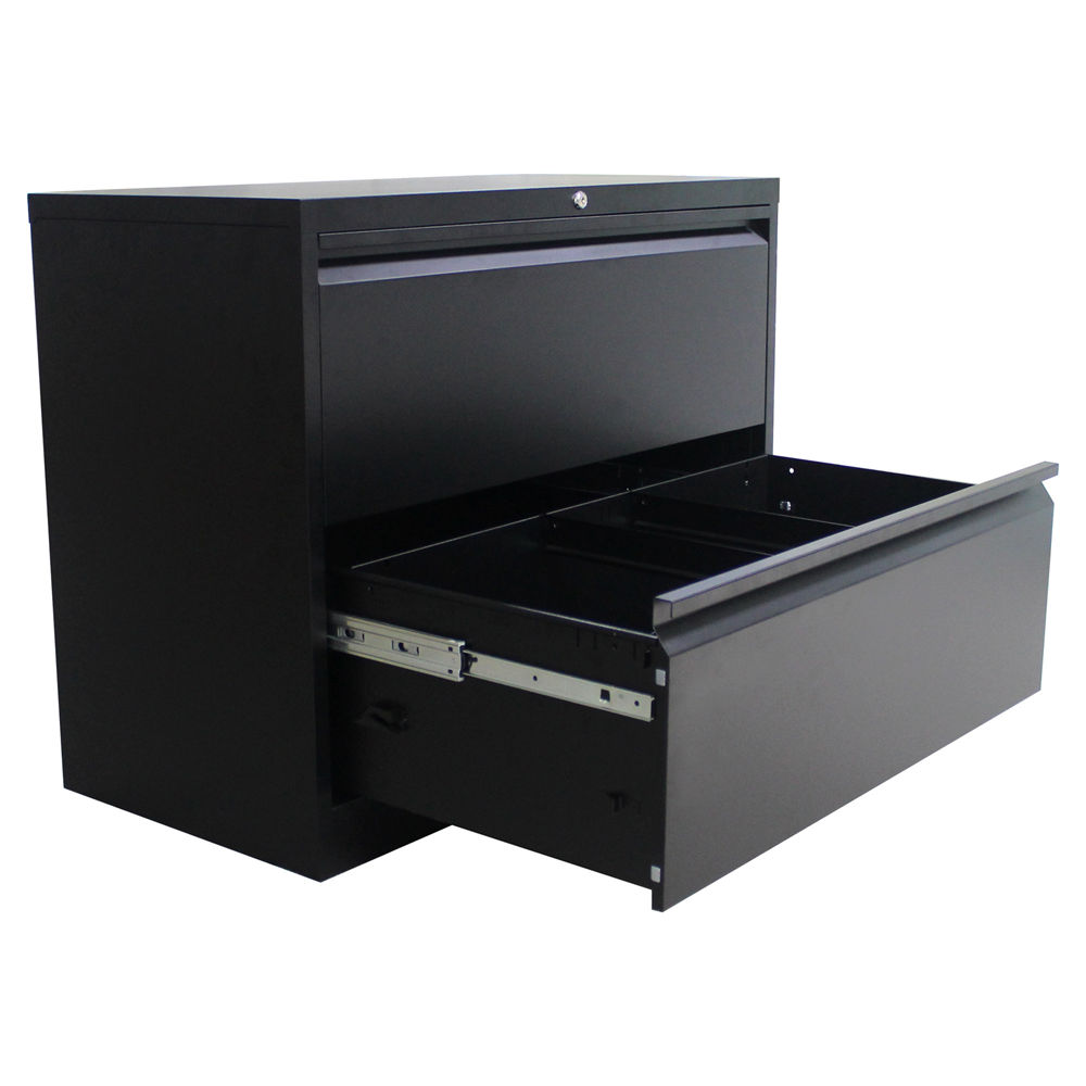 Lateral File Locking Filing 2 Drawers Hanging Rails Filing for Letter