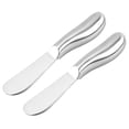 thumbnail image 1 of Espátula de crema de acero inoxidable Esparcidor de mantequilla Espátula de queso Cuchillo para glaseado Utensilio de cocina para cocina Home Baker Shop (Plata), 1 of 6