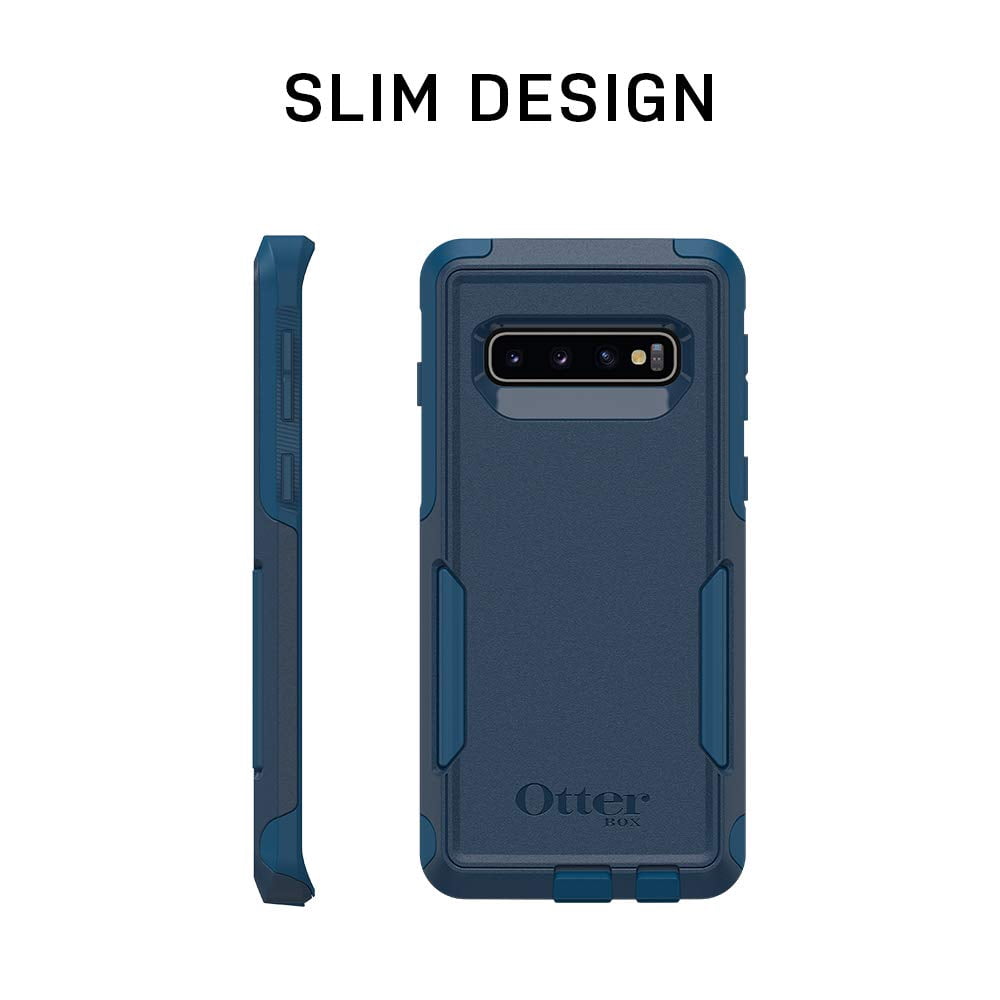 OtterBox Commuter Series Case for Galaxy S10+, Bespoke Way Blue