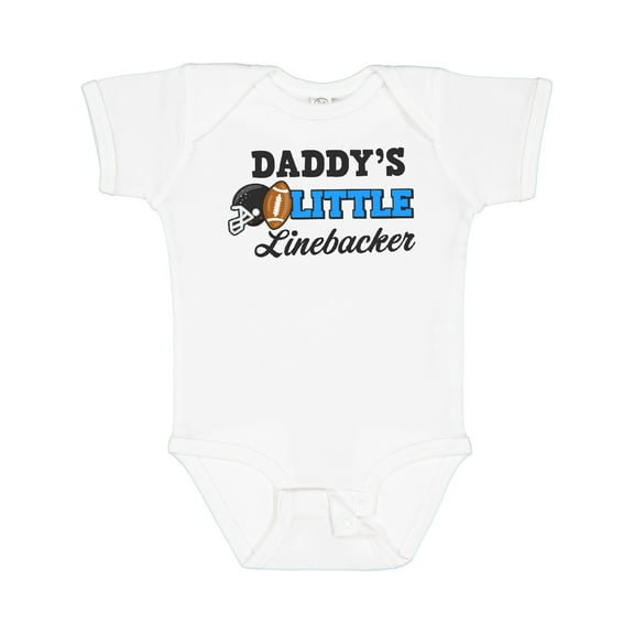 Inktastic Daddys Little Linebacker Boys or Girls Baby Bodysuit