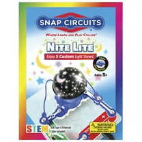 Snap Circuits Nite Lite Build Own Night Light Kit, STEM Educational Toy