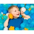 thumbnail image 3 of Battat Bag of Balls Cozy Cove 100 Plastic Play Multicolor Balls for Ball Pit & Reusable Storage Bag for 12 Months +, 3 of 7