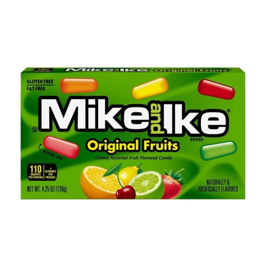 Candy Assorted Flavor Mike and Ike, 6 Flavor - Tropical Typhoon, Berry Blast, Cherry, Sour Watermelon, Sour Lemon, Original Fruits, 0.78 Oz, 6 Each Flavor, 36 Pack - Perfect for  Snacking
