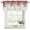 Gray Red, variant on Christmas Poinsettia Curtain Valances for Windows, Kitchen Valance Window Treatments Panel 2 Pack, Xmas Cardinal Pine Cone Branches Rod Pocket Short Curtains for Bathroom Bedroom 54 x 18 Inch