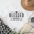 thumbnail image 6 of Blessed Grandma T-Shirt, All Day Every Day White and Black Tee for Faithful Grandmothers, 6 of 8