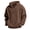 Brown, variant on Hoodie For Boys Waffle Knit Quarter Zip Long Sleeve Hooded Sweatshirt With Pocket Kids Boy Fall Pullovers Teens Preppy Clothes Black Size 8-10 Years