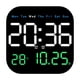 thumbnail image 1 of Reloj Electrónico Digital Led Multifuncional Pjl241029007 | Reloj Silencioso de Pared o Escritorio con Indicador de Temperatura y Humedad | Decoración Moderna para Sala de Estar | Despertador para Ca, 1 of 2