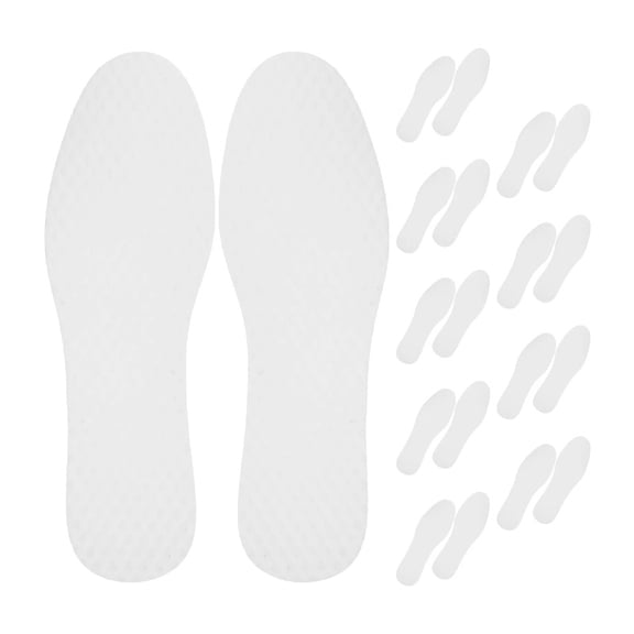 TELOLY 20 Pairs of Breathable Shoe Insoles Disposable Shoe Insoles Thin Shoe Insoles for Women Men