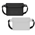 thumbnail image 1 of LEEYNEER 2-Pack Waterproof Bag with Adjustable Waistband and Touch Sensitive Screen  Keeping Your Phone and Valuables Dry  Perfect for Drifting  Swimming  Kayaking  Rowing  Fishing (Black, 1 of 6