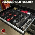 thumbnail image 5 of ONREVA Tool Box Organizer Tray Divider Set, Extra Large Toolbox Trays, Tool Box Organizers and Storage Kit, Rolling Tool Chest Drawer Bins, Hardware Screwdrivers Pliers Organization, 12pcs, 5 of 9
