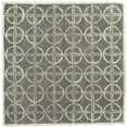 thumbnail image 5 of SAFAVIEH Soho Aiken Geometric Wool Runner Rug, Brown/Gold, 2'6" x 12', 5 of 7