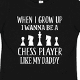 thumbnail image 4 of Inktastic Chess Player Childs Game Boys or Girls Toddler T-Shirt, 4 of 5
