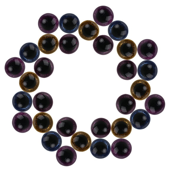 40 Pcs Plush Toy Eyes Toys Doll Eyeballs Stuffed Animal Eyes for Crochet Puppet Making Eyes Stuffed Toy Eyes Eye Balls