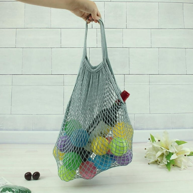 Xinhuaya Reusable Storage Net Bag String Grocery Shopper Cotton Tote Mesh  Woven Net Bag
