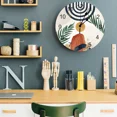 thumbnail image 3 of Boho Modern Geometric Abstraction Clocks Wall Home Decor Modern Kitchen Room Bedroom Living Room Decor Wall Clock（14 Inch）, 3 of 6