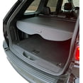 thumbnail image 3 of IKON MOTORSPORTS, Housse Cargo Compatible avec Jeep Grand Cherokee 2011-2021, Jeep Grand Cherokee WK 2022, Noir Vinyle+tringle en Aluminium, Housse Rétractable, 3 of 5