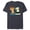 Navy Heather, variant on Disney and Pixar’s Toy Story Eleventh Birthday 11 Years Old - Short Sleeve Blended T-Shirt for Adults - Customized-Yellow