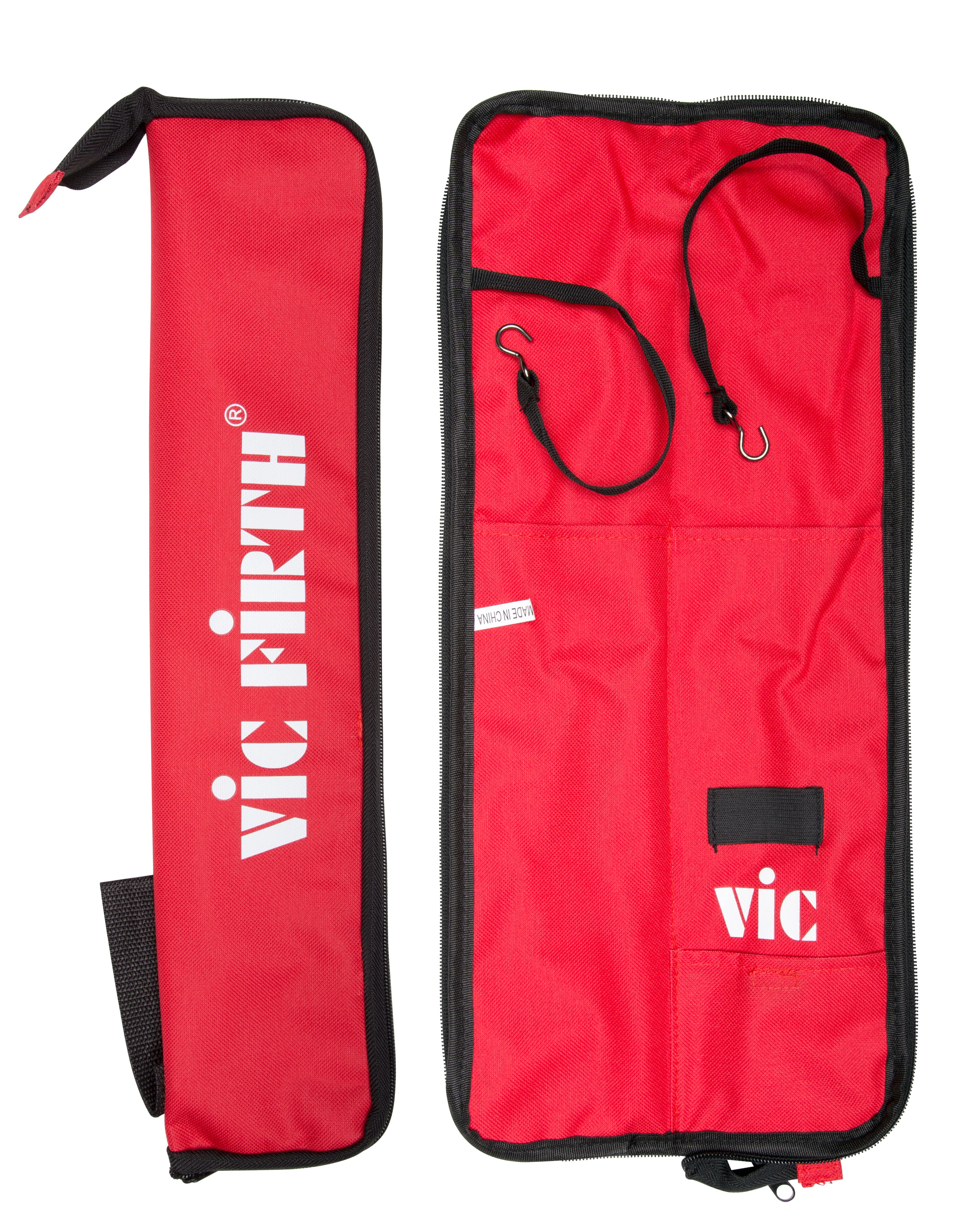 Vic Firth ESBRED Stick and Mallet Stick Bag Red