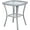 Light Gray Wicker, variant on Hanyu Small Outdoor Side Table Tempered Glass Wicker Table - Waterproof Patio Coffee Table Rattan End Table with Storage, Light Gray 20x20x22 inch