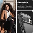 thumbnail image 3 of for Google Pixel 8 Pro Case, Heavy Duty Shockproof Military Grade Proof Bumper Protection Anti-Fingerprint Rugged Defender Protective Phone Case Cover for Google Pixel 8 Pro (Black), 3 of 7