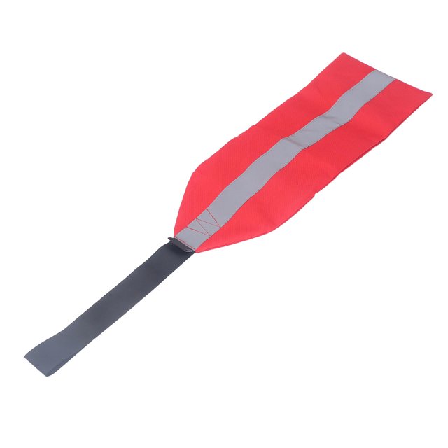 Drapeau de Kayak, Drapeau de Voyage en Oxford Multifonction avec Bande Réfléchissante pour Vélo Bateaux Rouge
