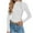 White, variant on Lenpel Sweaters for Women Lightweight Mock Neck Long Sleeve Side Button Slim Ribbed Knit Tops Soft Casual Pullover Sweaters(White,X-Large)