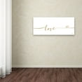 thumbnail image 3 of Trademark Fine Art 'Underlined Thoughts I' Canvas Art by Veronique Charron, 3 of 3