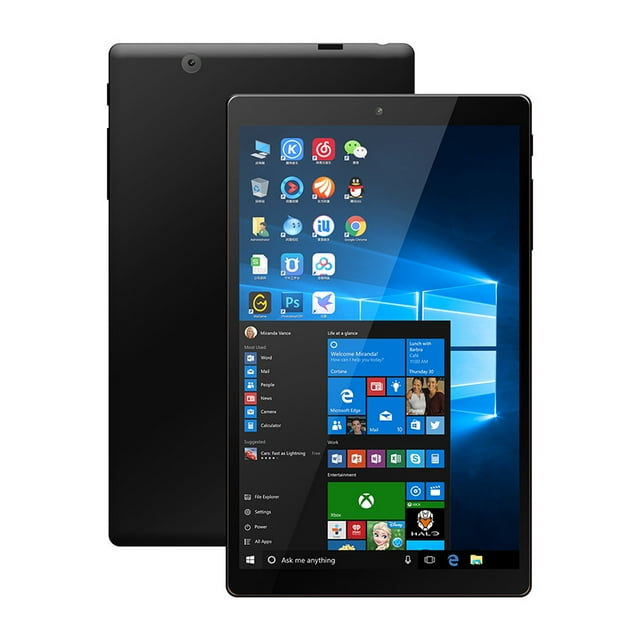Tableta Windows 10 de 8 Pulgadas - 4G LTE, 4GB RAM + 64GB, Teclado Incluido, W801