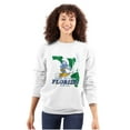 thumbnail image 3 of Florida FL Surf Beach Sunshine Smurf Sweatshirt for Men or Women Brisco Brands 5X, 3 of 6