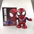 thumbnail image 2 of Figuras de acción de Iron Man para niños, juguetes de 19cm, Super héroes, Robot de baile, cantar sonido, Led, Spiderman, vengadores, regalos para bebés Fivean unisex, 2 of 2