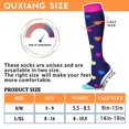thumbnail image 2 of 7 Pairs Copper Compression Socks for Women & Men Circulation 15-20 mmhg - Better Blood Flow, Swelling, Best Support for Medical, Running, Nursing, 2 of 6