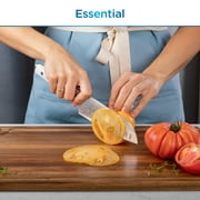 Ninja NeverDull Essential 10-Piece Knife System with Built-In Sharpener, Stain & Rust Resistant, K12010WH, White