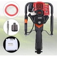 thumbnail image 4 of 2 Stroke 52cc Gas T Post Post Driver, 1900W Single Cylinder Gasoline Petrol Portable Fence Pile Hammer Piling, 4 of 9
