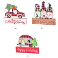 thumbnail image 4 of Decoración navideña Yuarrent de madera para coche tipo 3, 4 of 6