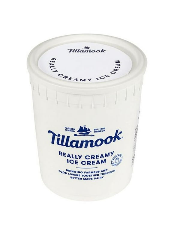Tillamook Cookies and Cream Ice Cream, 3 Gallon