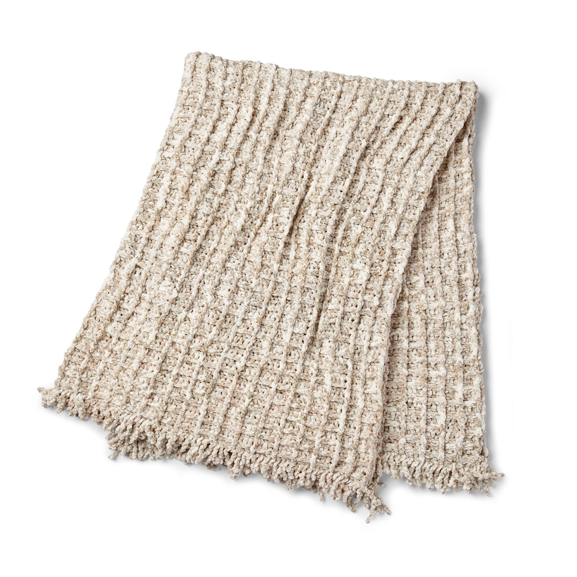 Bernat® Crushed Velvet™ #5 Bulky Polyester Yarn, White 10.5oz/300g, 315 Yards (4 Pack)