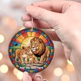 thumbnail image 3 of Lions Family of 3 Ornament – Custom Text Ornament to Celebrate First Christmas, Perfect for Parents, Kids or Couples, Christmas 2025, Gift for Families and Member, 3 of 4