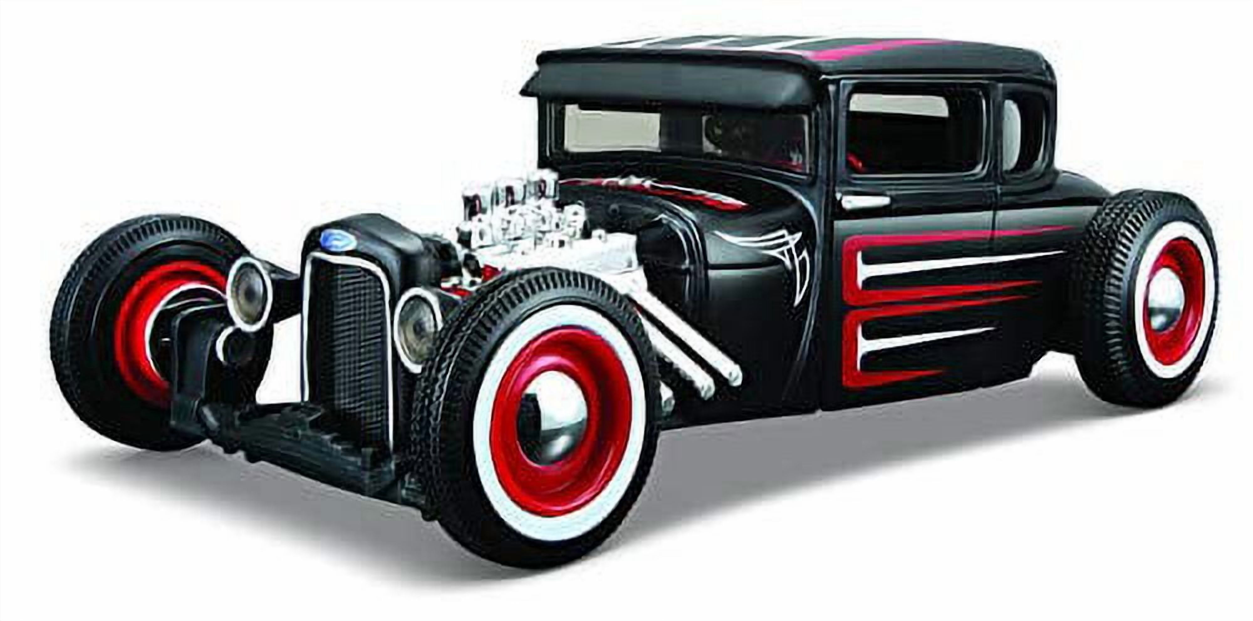 Maisto All Star Assembly Line 1929 Ford Model A Diecast Model Kit, 1:24 Scale, Multicolor