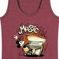 thumbnail image 3 of Mickey & Friends - Music To My Ears - Women's Racerback Tank Top, 3 of 5