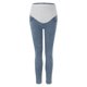 thumbnail image 2 of Gibobby Leggings afelpados para mujer Vientres de talle mujer para pantalones de polainas cómodos embarazadas Pantalones(Azul,XG), 2 of 4