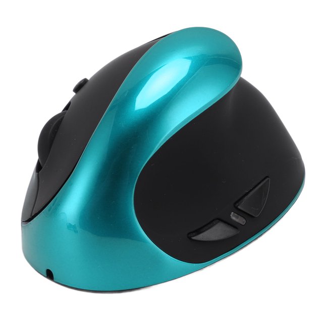 Ergonomic Vertical Mouse, USB Rechargeable Optical Mouse with 800 1200 1600 DPI for PC Laptop Tablet, Broad Compatibility